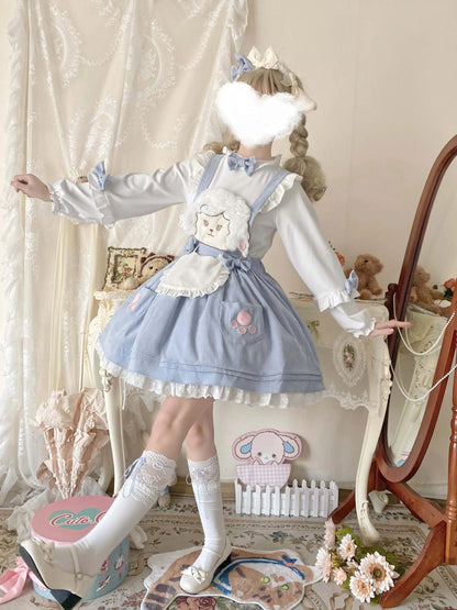 Kawaii Corudroy Suspender Dress