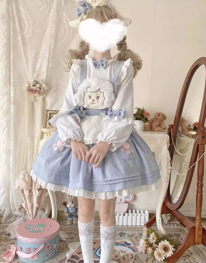Kawaii Corudroy Suspender Dress