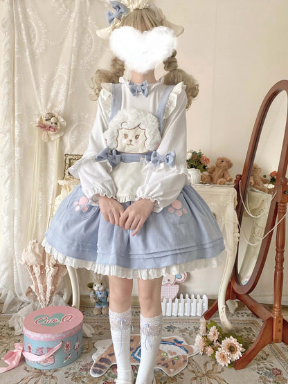 Kawaii Corudroy Suspender Dress