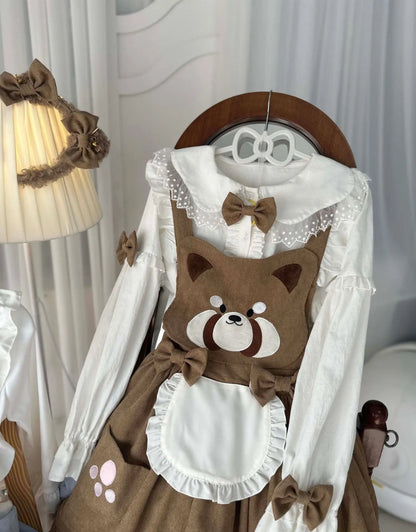 Kawaii Corudroy Suspender Dress