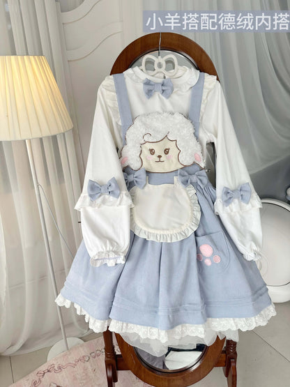 Kawaii Corudroy Suspender Dress