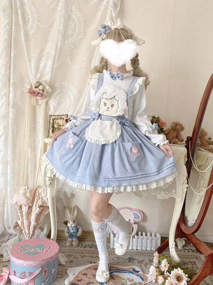Kawaii Corudroy Suspender Dress
