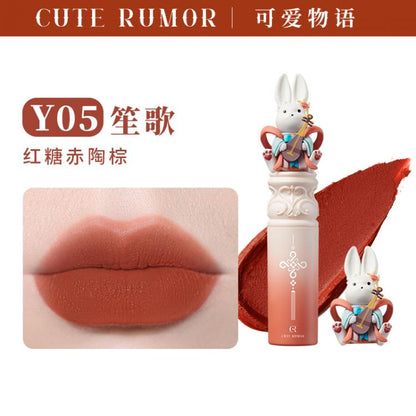 Lantern Festival Bunny Series Matte Velvet Finish Lipstick