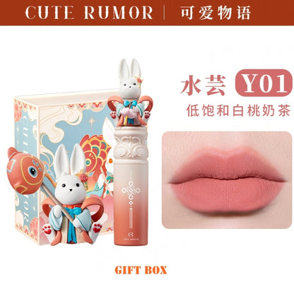 Lantern Festival Bunny Series Matte Velvet Finish Lipstick