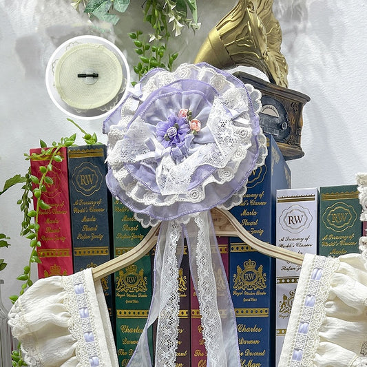 Mini Grün / Lolita Hut Lila