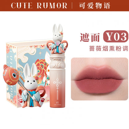 Lantern Festival Bunny Series Matte Velvet Finish Lipstick