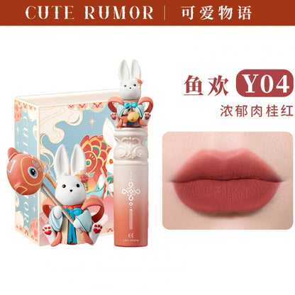 Lantern Festival Bunny Series Matte Velvet Finish Lipstick