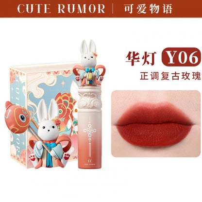 Lantern Festival Bunny Series Matte Velvet Finish Lipstick