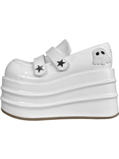 Little Ghost Design White Platforms