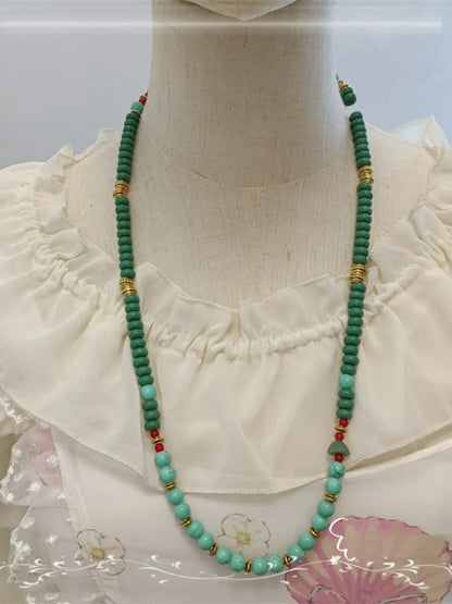 Clearance-Little Necklace Beaded Lolita Zombie Qi