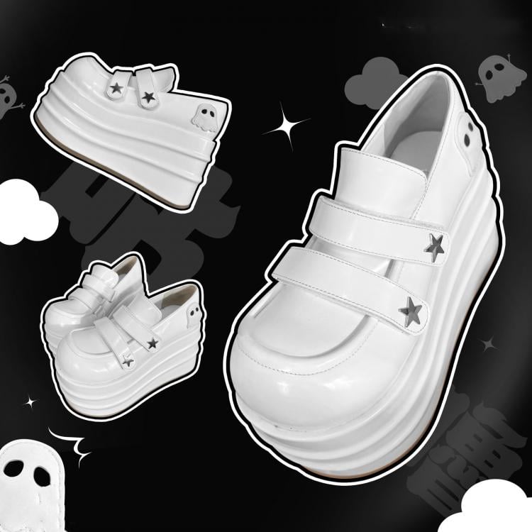 Little Ghost Design White Platforms