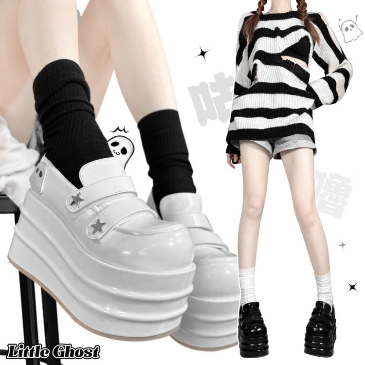 Little Ghost Design White Platforms