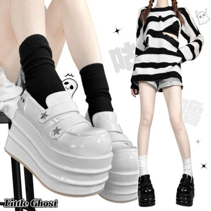 Little Ghost Design White Platforms