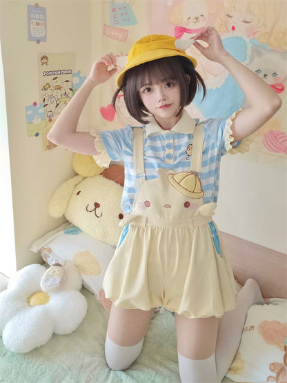 Wings Design Yellow Hat