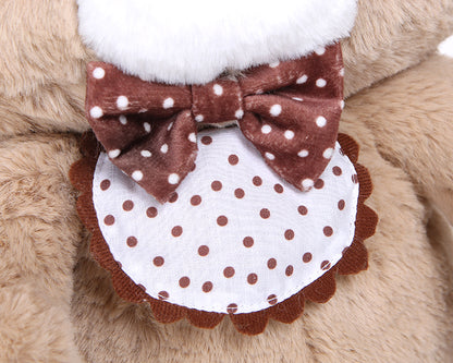 Strawberry Bag Bear White/Black/Coffee/Pink Plush