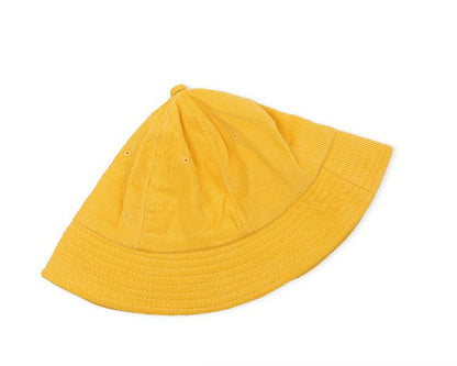 Yellow Corduroy Hat