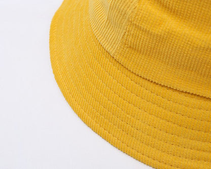 Yellow Corduroy Hat
