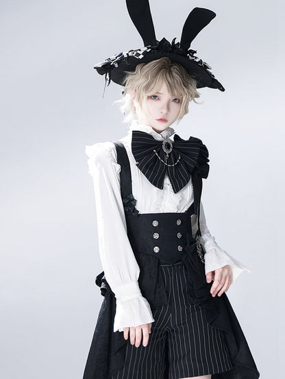 Bunny Theater White Ouji Long Sleeves Shirt