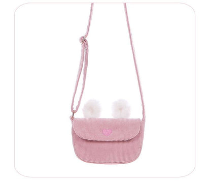 Pink Bunny Ears Crossbody