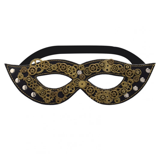 Steampunk Gears Black Eyepatch