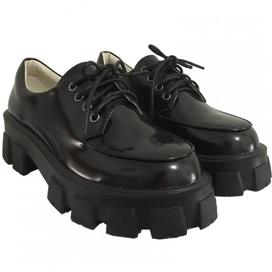 Schuhe Chunky Oxford Plateau